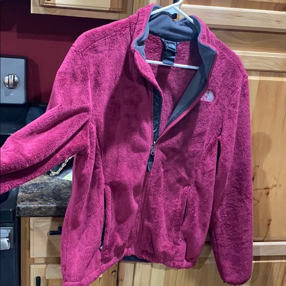 Pink Fuzzy Northeface - Picture 2 of 5